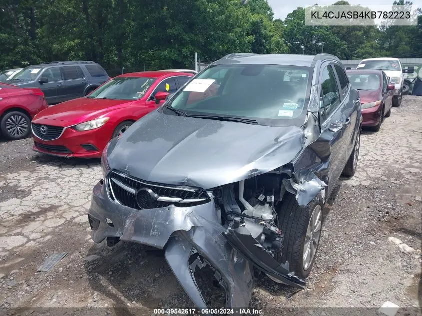 KL4CJASB4KB782223 2019 Buick Encore Fwd Preferred