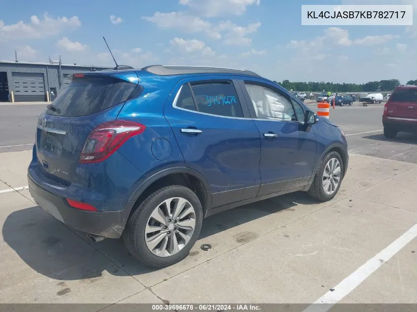 KL4CJASB7KB782717 2019 Buick Encore Fwd Preferred