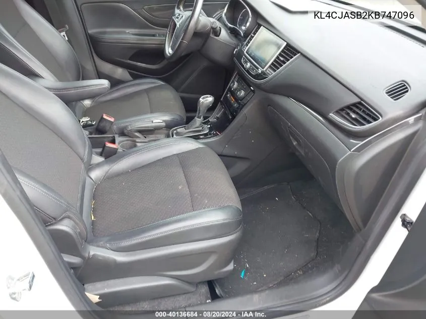 KL4CJASB2KB747096 2019 Buick Encore Preferred