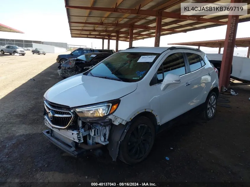 KL4CJASB1KB769719 2019 Buick Encore Fwd Preferred