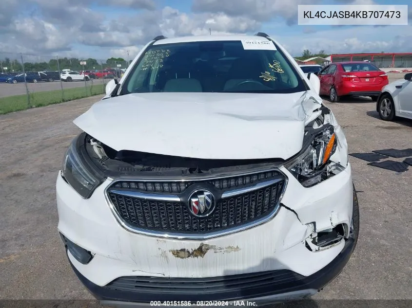 KL4CJASB4KB707473 2019 Buick Encore Preferred