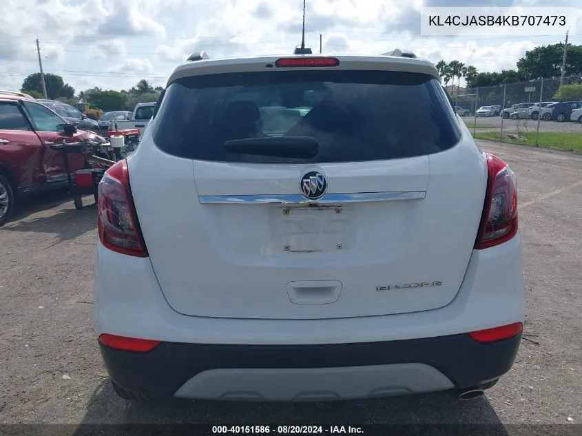 KL4CJASB4KB707473 2019 Buick Encore Preferred