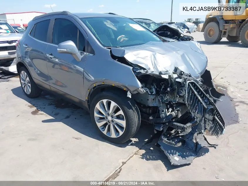 KL4CJASB9KB733387 2019 Buick Encore Preferred