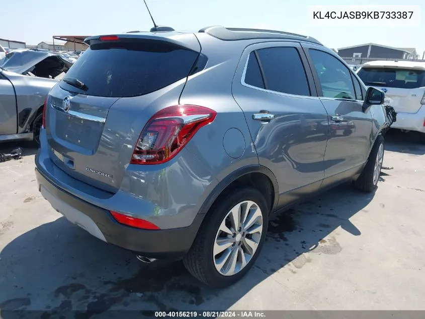 KL4CJASB9KB733387 2019 Buick Encore Preferred