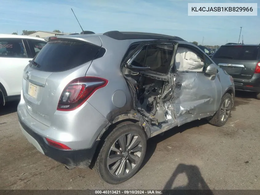 KL4CJASB1KB829966 2019 Buick Encore Fwd Preferred