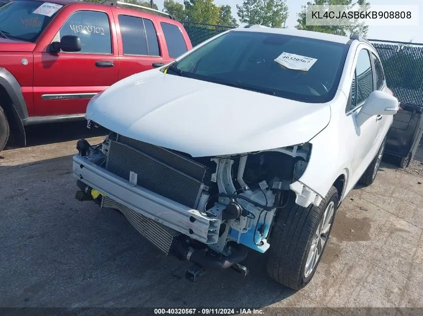 KL4CJASB6KB908808 2019 Buick Encore Preferred