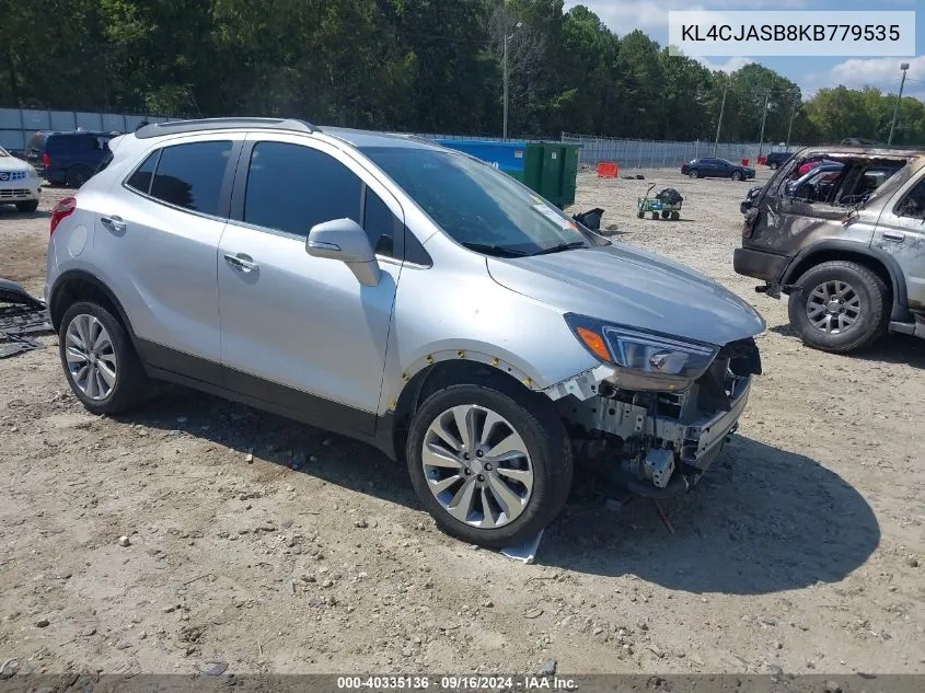 KL4CJASB8KB779535 2019 Buick Encore Fwd Preferred