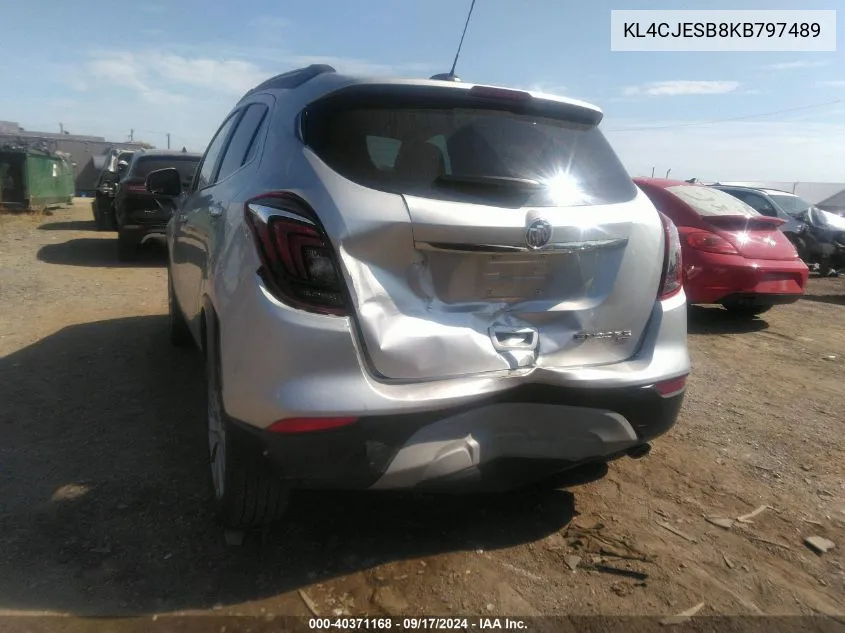 KL4CJESB8KB797489 2019 Buick Encore Awd Preferred