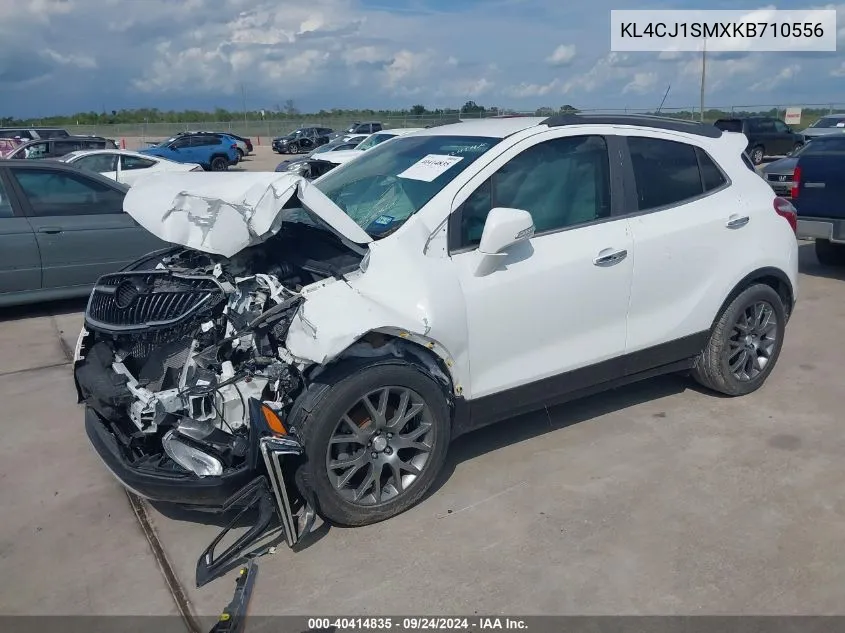 KL4CJ1SMXKB710556 2019 Buick Encore Fwd Sport Touring