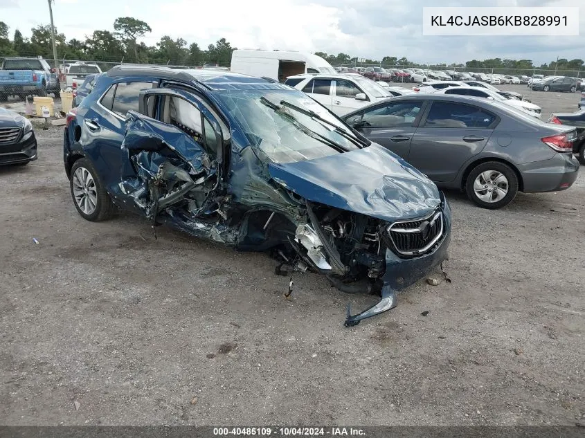 KL4CJASB6KB828991 2019 Buick Encore Fwd Preferred