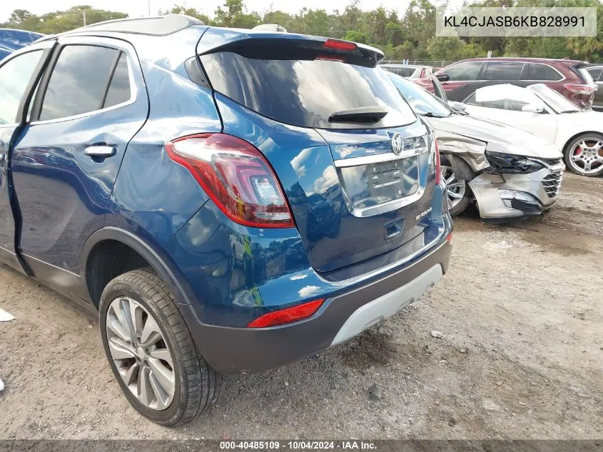 KL4CJASB6KB828991 2019 Buick Encore Fwd Preferred