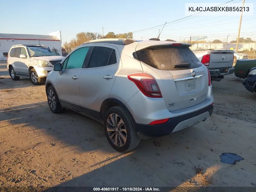 KL4CJASBXKB856213 2019 Buick Encore Fwd Preferred