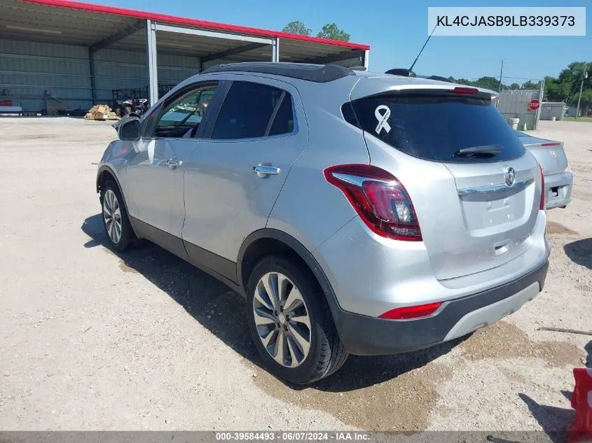 KL4CJASB9LB339373 2020 Buick Encore Fwd Preferred