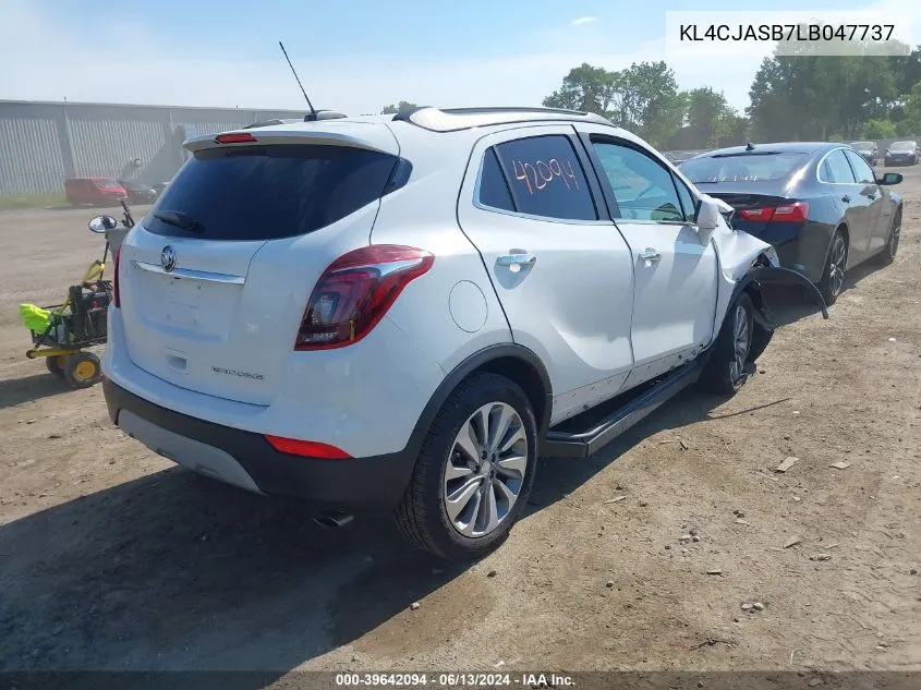 KL4CJASB7LB047737 2020 Buick Encore Fwd Preferred