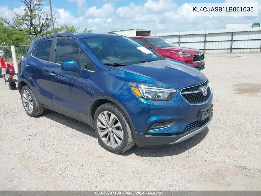 KL4CJASB1LB061035 2020 Buick Encore Fwd Preferred