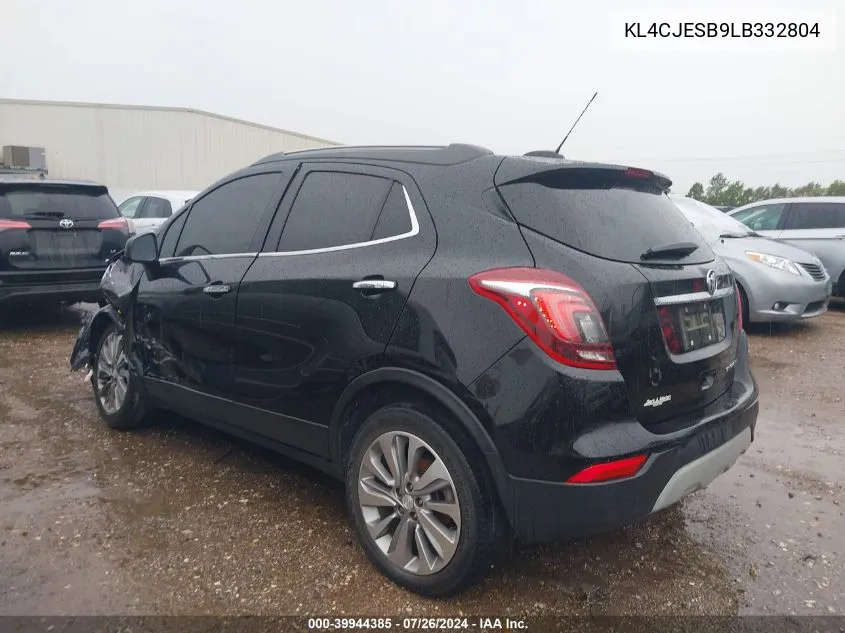 KL4CJESB9LB332804 2020 Buick Encore Preferred