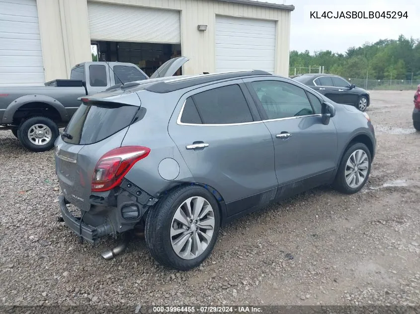 KL4CJASB0LB045294 2020 Buick Encore Preferred