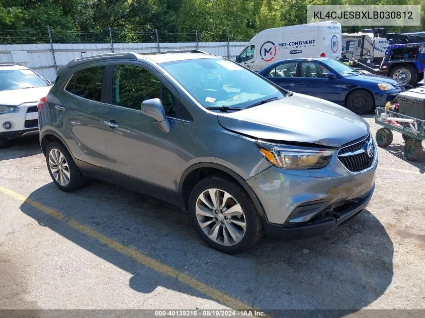 KL4CJESBXLB030812 2020 Buick Encore Awd Preferred