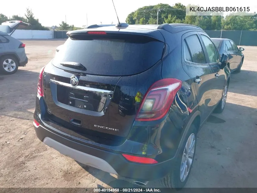 2020 Buick Encore Preferred VIN: KL4CJASB8LB061615 Lot: 40154958