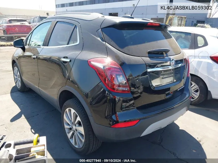 KL4CJASBXLB059302 2020 Buick Encore Fwd Preferred