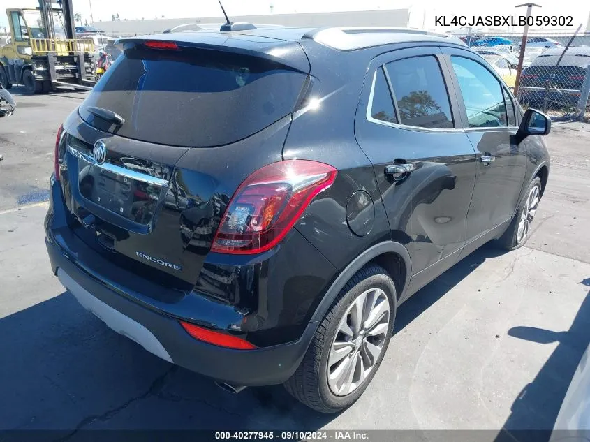 KL4CJASBXLB059302 2020 Buick Encore Fwd Preferred