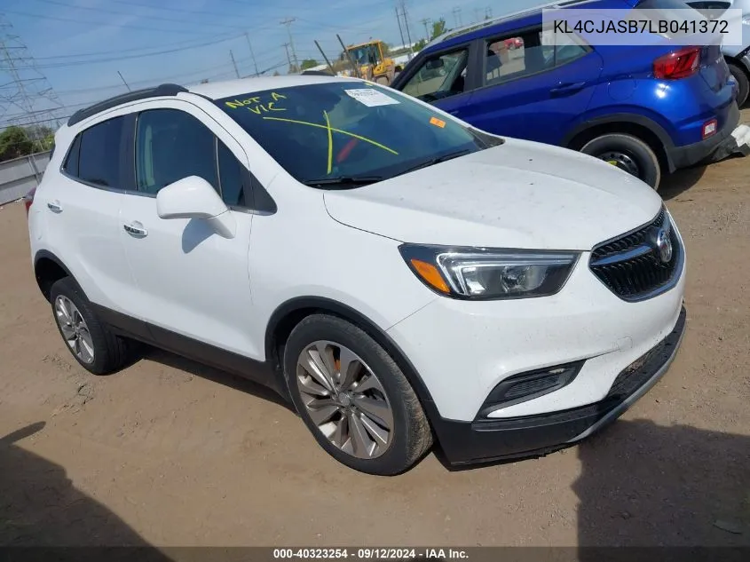 KL4CJASB7LB041372 2020 Buick Encore Preferred