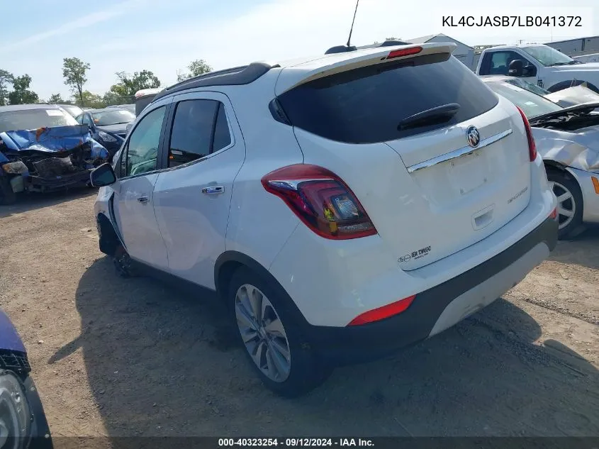 2020 Buick Encore Preferred VIN: KL4CJASB7LB041372 Lot: 40323254