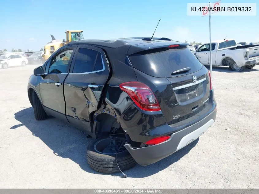 KL4CJASB6LB019332 2020 Buick Encore Fwd Preferred