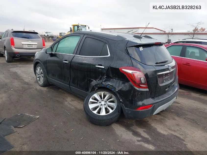 2020 Buick Encore Fwd Preferred VIN: KL4CJASB2LB328263 Lot: 40896104