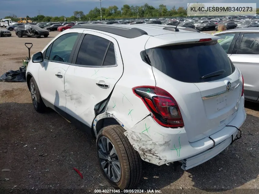 KL4CJESB9MB340273 2021 Buick Encore Awd Preferred