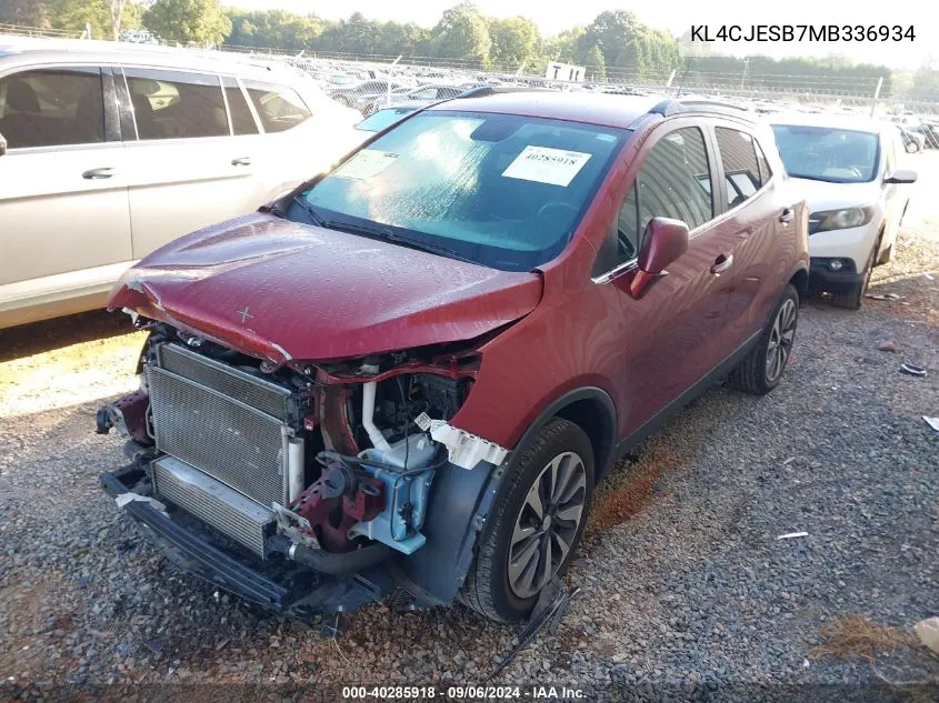 KL4CJESB7MB336934 2021 Buick Encore Preferred