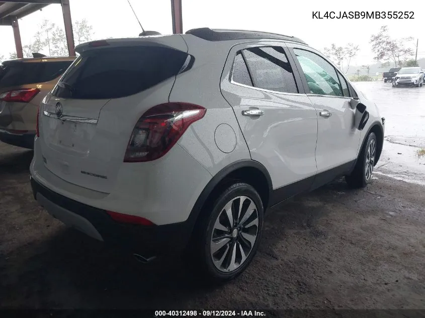 KL4CJASB9MB355252 2021 Buick Encore Fwd Preferred