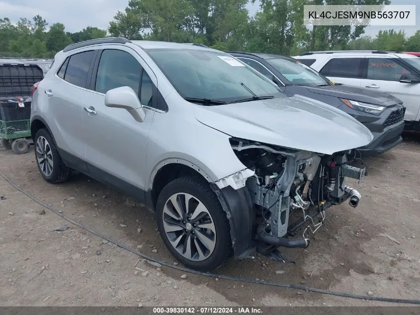 KL4CJESM9NB563707 2022 Buick Encore Awd Preferred