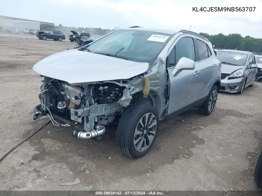 2022 Buick Encore Awd Preferred VIN: KL4CJESM9NB563707 Lot: 39830142