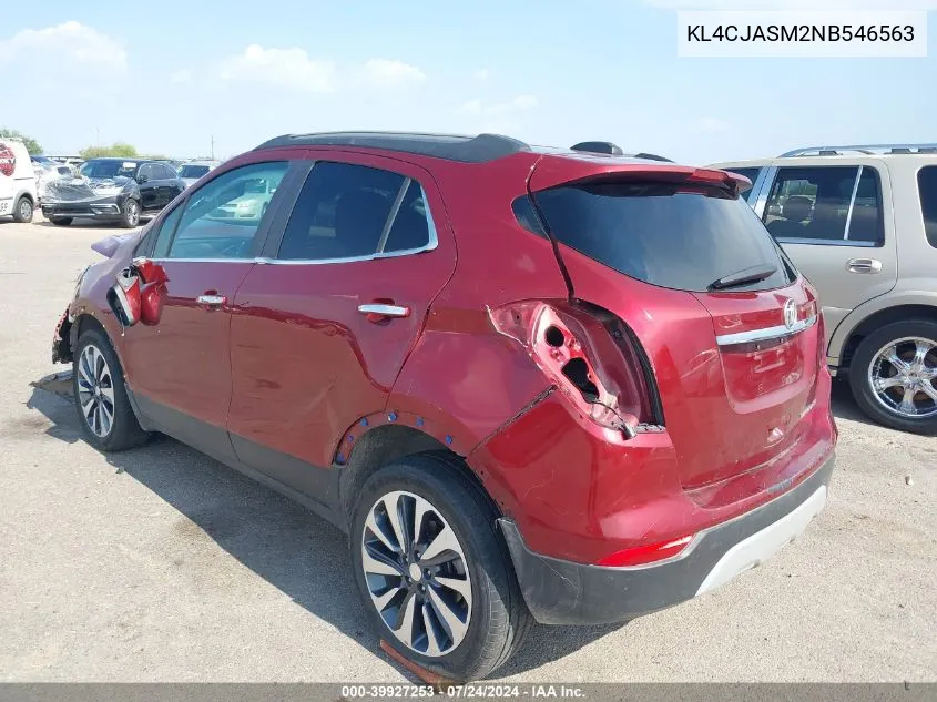 KL4CJASM2NB546563 2022 Buick Encore Fwd Preferred