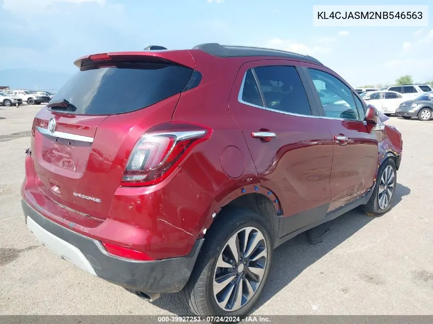 KL4CJASM2NB546563 2022 Buick Encore Fwd Preferred