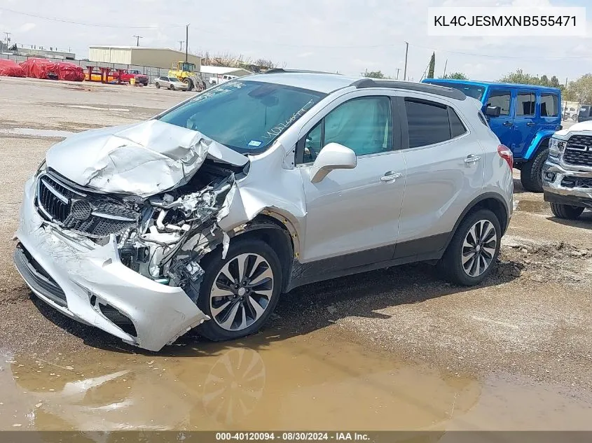 KL4CJESMXNB555471 2022 Buick Encore Awd Preferred