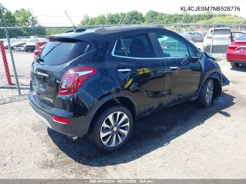 KL4CJESM7NB528776 2022 Buick Encore Awd Preferred