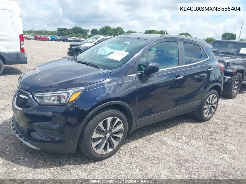 KL4CJASMXNB556404 2022 Buick Encore Preferred