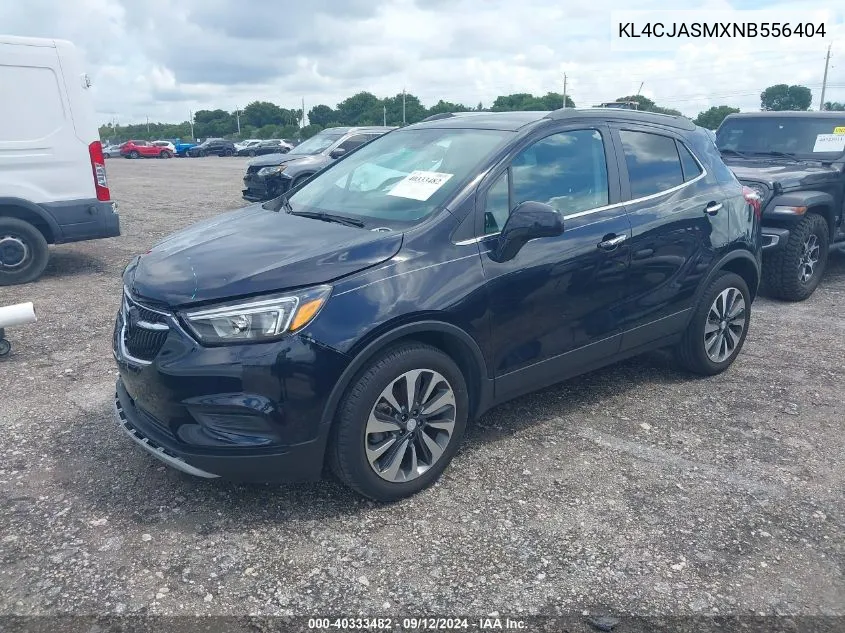 KL4CJASMXNB556404 2022 Buick Encore Preferred