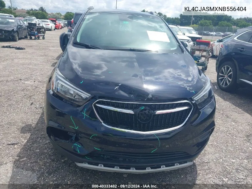 2022 Buick Encore Preferred VIN: KL4CJASMXNB556404 Lot: 40333482