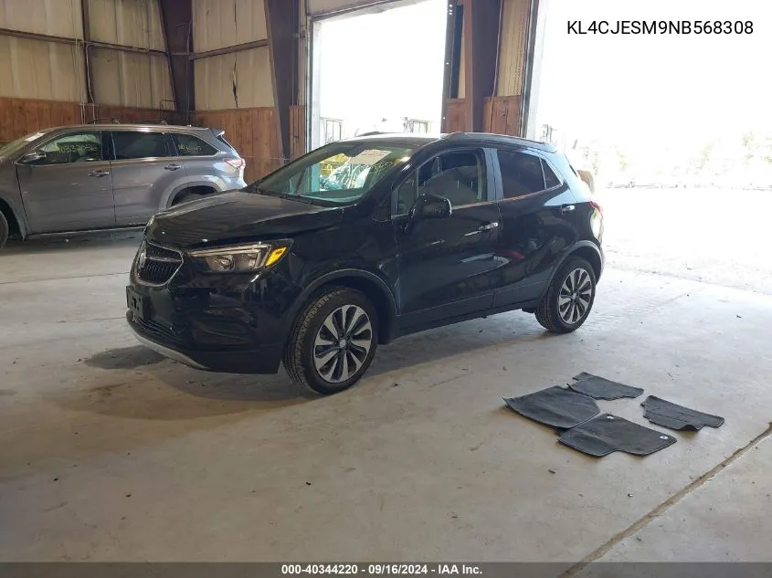 KL4CJESM9NB568308 2022 Buick Encore Awd Preferred