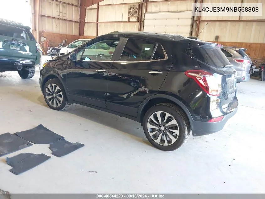 2022 Buick Encore Awd Preferred VIN: KL4CJESM9NB568308 Lot: 40344220