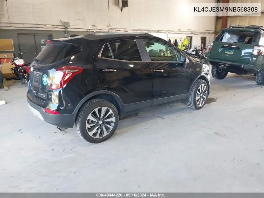 2022 Buick Encore Awd Preferred VIN: KL4CJESM9NB568308 Lot: 40344220