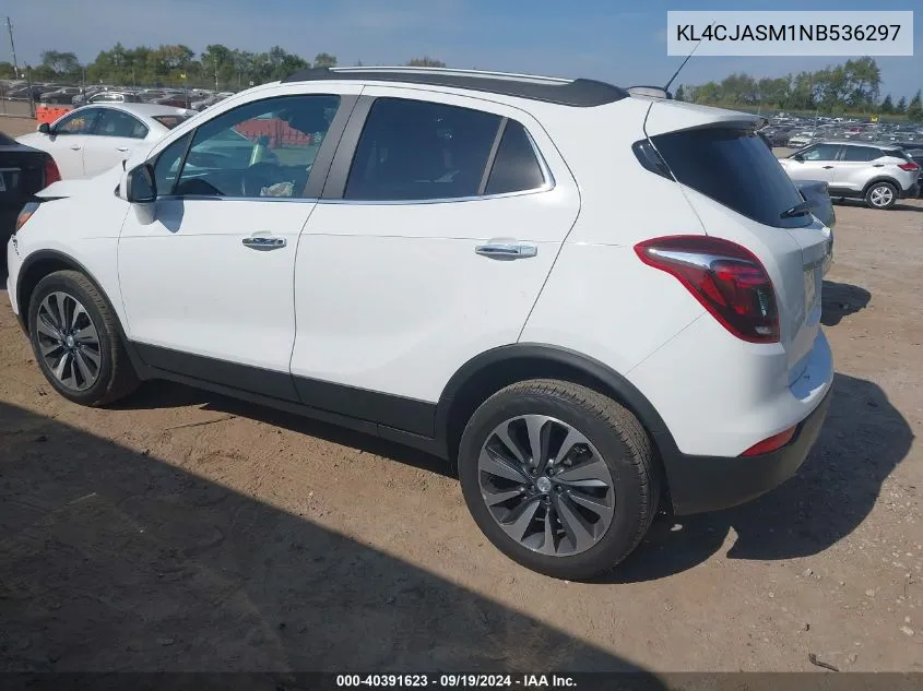 2022 Buick Encore Fwd Preferred VIN: KL4CJASM1NB536297 Lot: 40391623