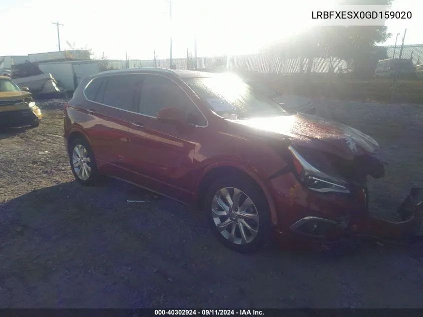 LRBFXESX0GD159020 2016 Buick Envision Premium