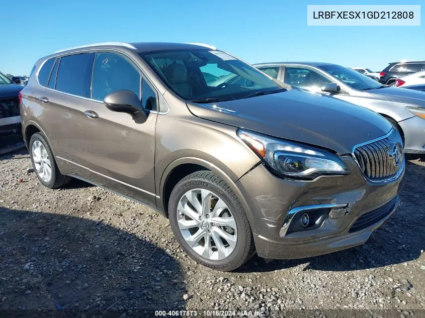 2016 Buick Envision Premium I VIN: LRBFXESX1GD212808 Lot: 40617873