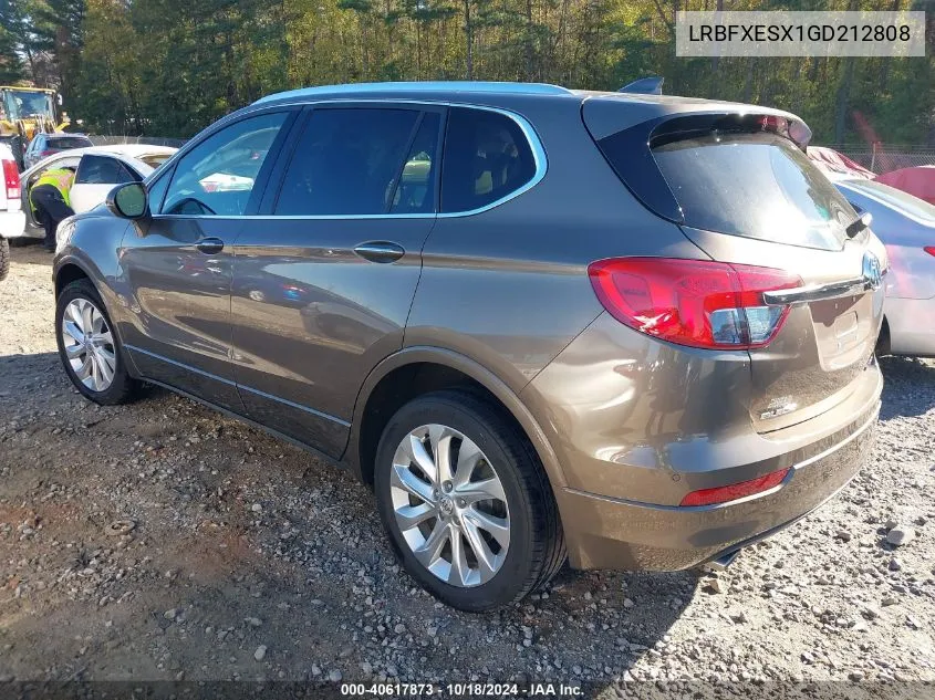 2016 Buick Envision Premium I VIN: LRBFXESX1GD212808 Lot: 40617873