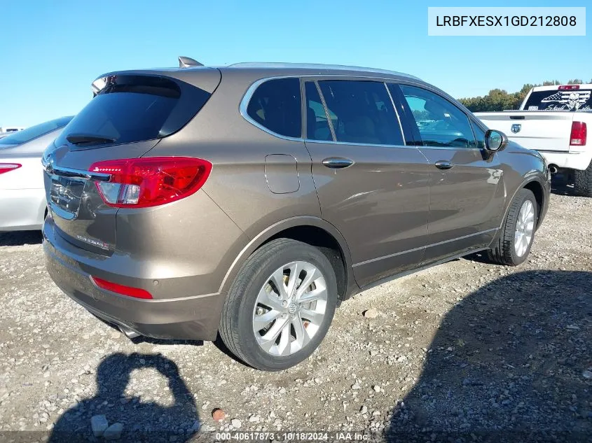 2016 Buick Envision Premium I VIN: LRBFXESX1GD212808 Lot: 40617873