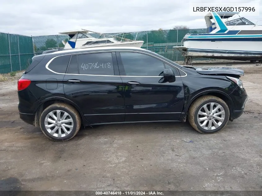 2016 Buick Envision Premium I VIN: LRBFXESX4GD157996 Lot: 40746418